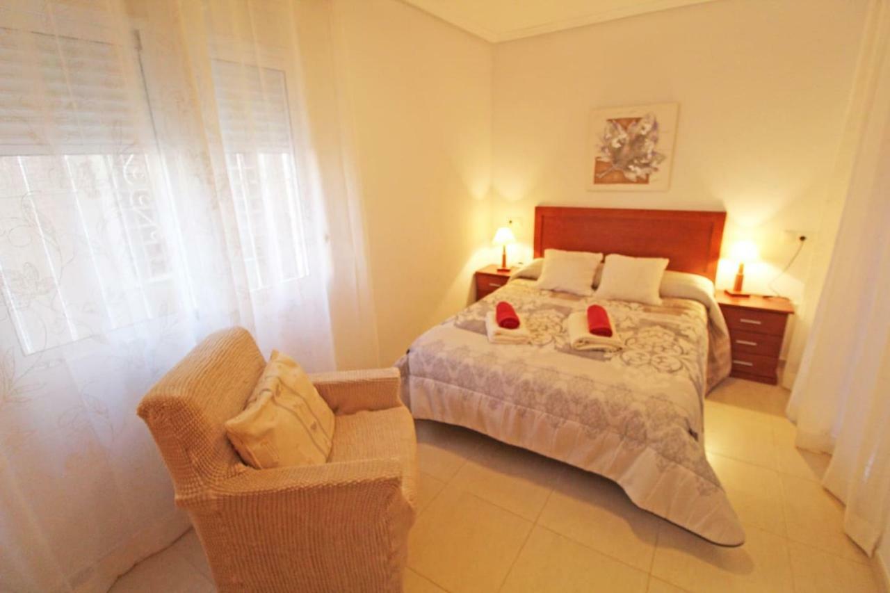 Bungalow Con Terraza, Piscina Y Vistas Al Mar Gran Alacant Exterior foto