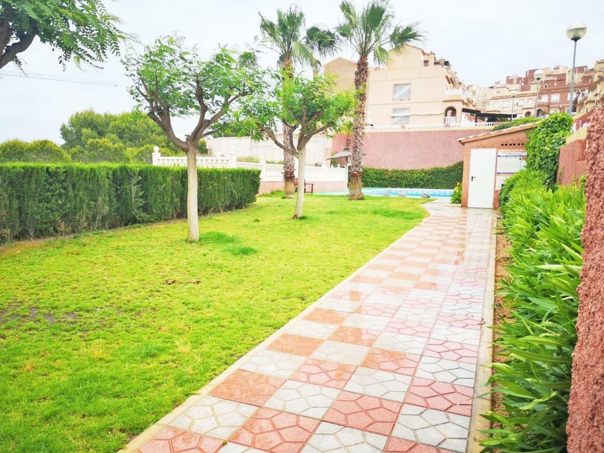 Bungalow Con Terraza, Piscina Y Vistas Al Mar Gran Alacant Exterior foto