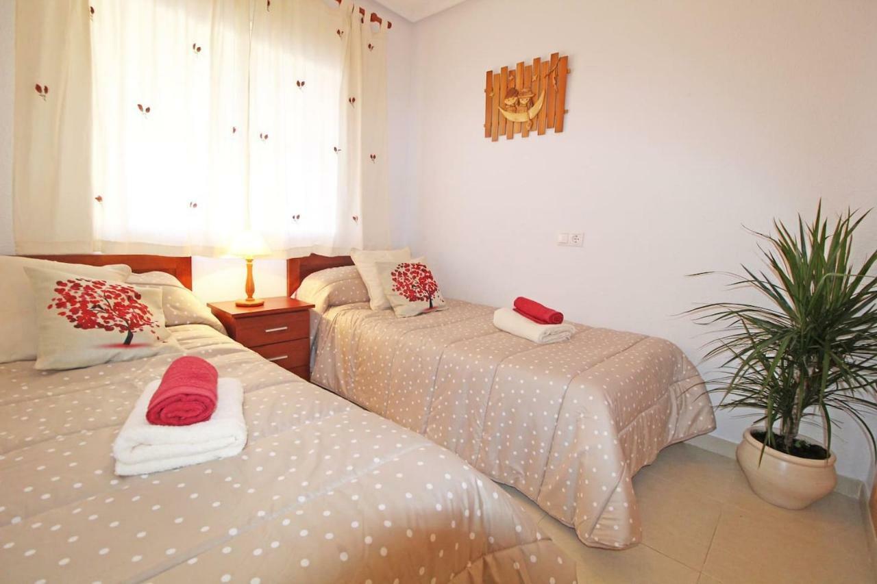 Bungalow Con Terraza, Piscina Y Vistas Al Mar Gran Alacant Exterior foto